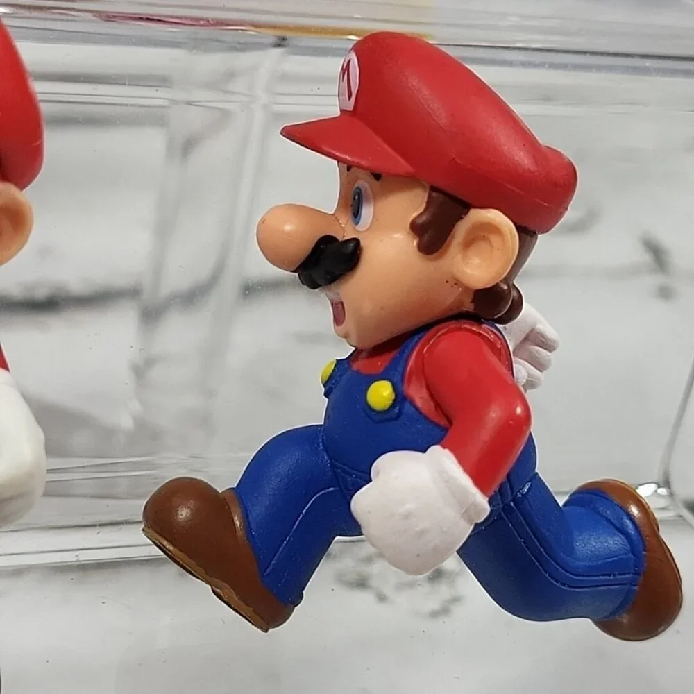 Nintendo Super Mario Bros Figures Lot‎ Of 8 Yoshi Toad Gumba Gamer Cake Toppers
